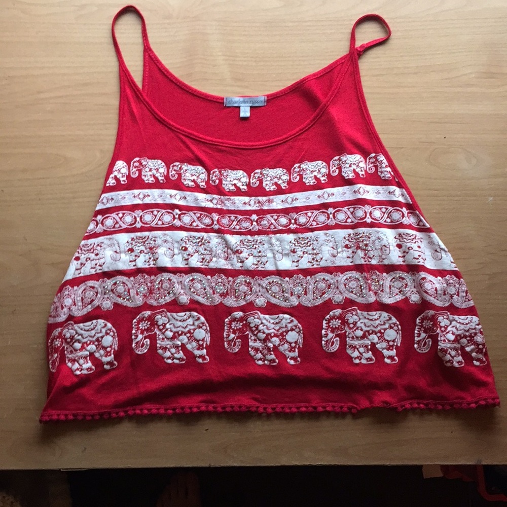 CHARLOTTE RUSSE LONG CROP TOP ❗️❗️❗️